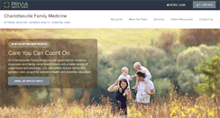 Desktop Screenshot of charlottesvillemedicine.com